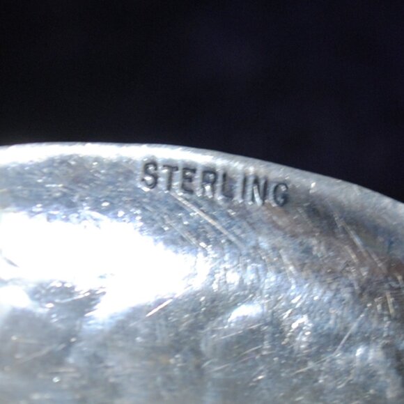 Vintage Navajo Concho Sterling Silver Brooch - Picture 6 of 9